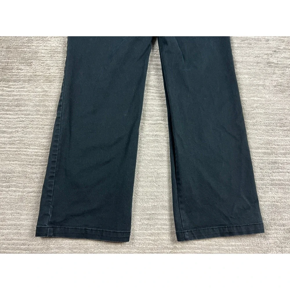 Caribbean Joe Pants Womens 10 Navy Blue Straight Leg‎ Cotton Blend Stretch Chino